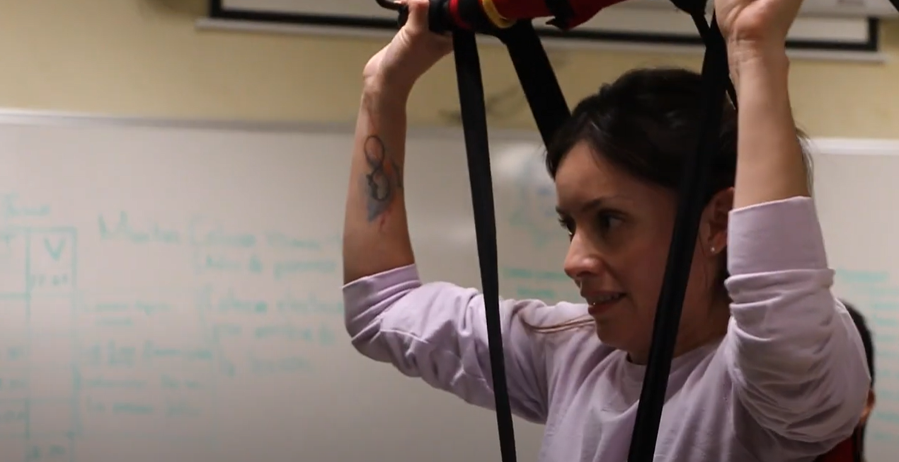 Viridiana Ibarra, caso de éxito en protocolo de investigación de la Escuela de Ciencias del Deporte