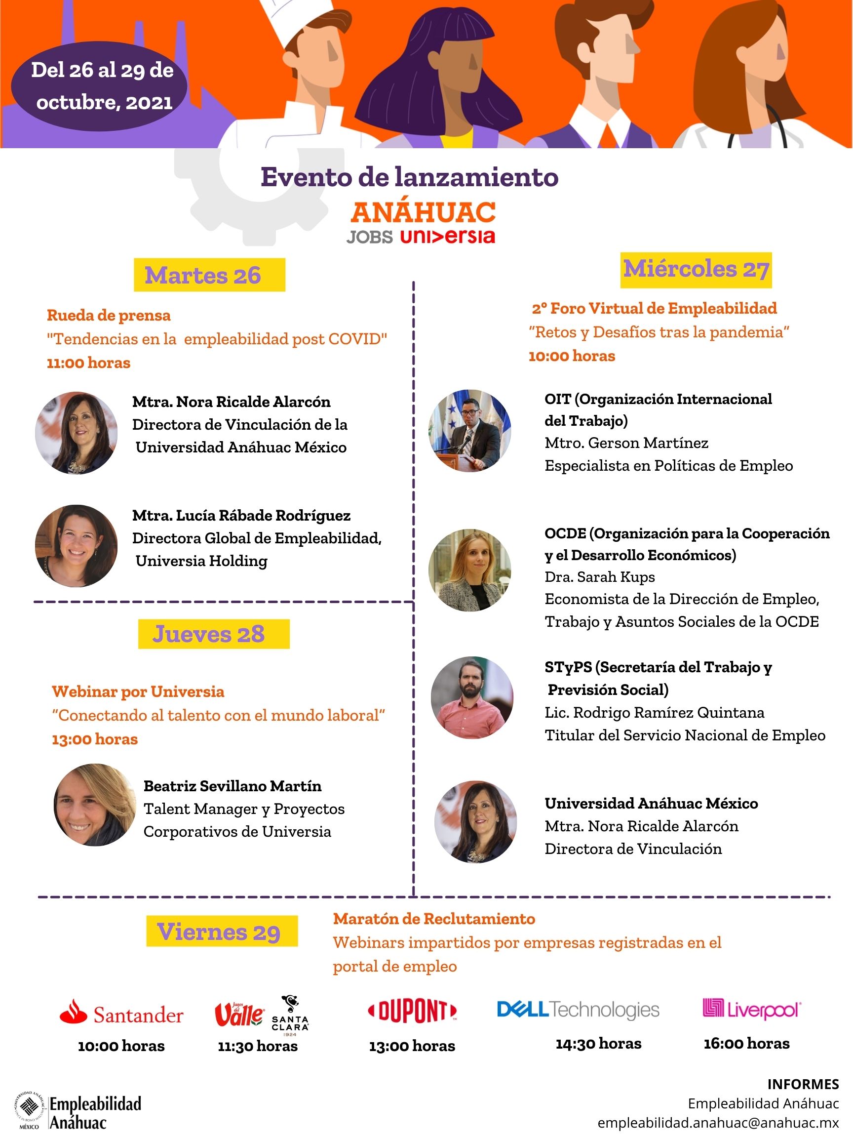 Lanzamiento Anáhuac Jobs Universia: