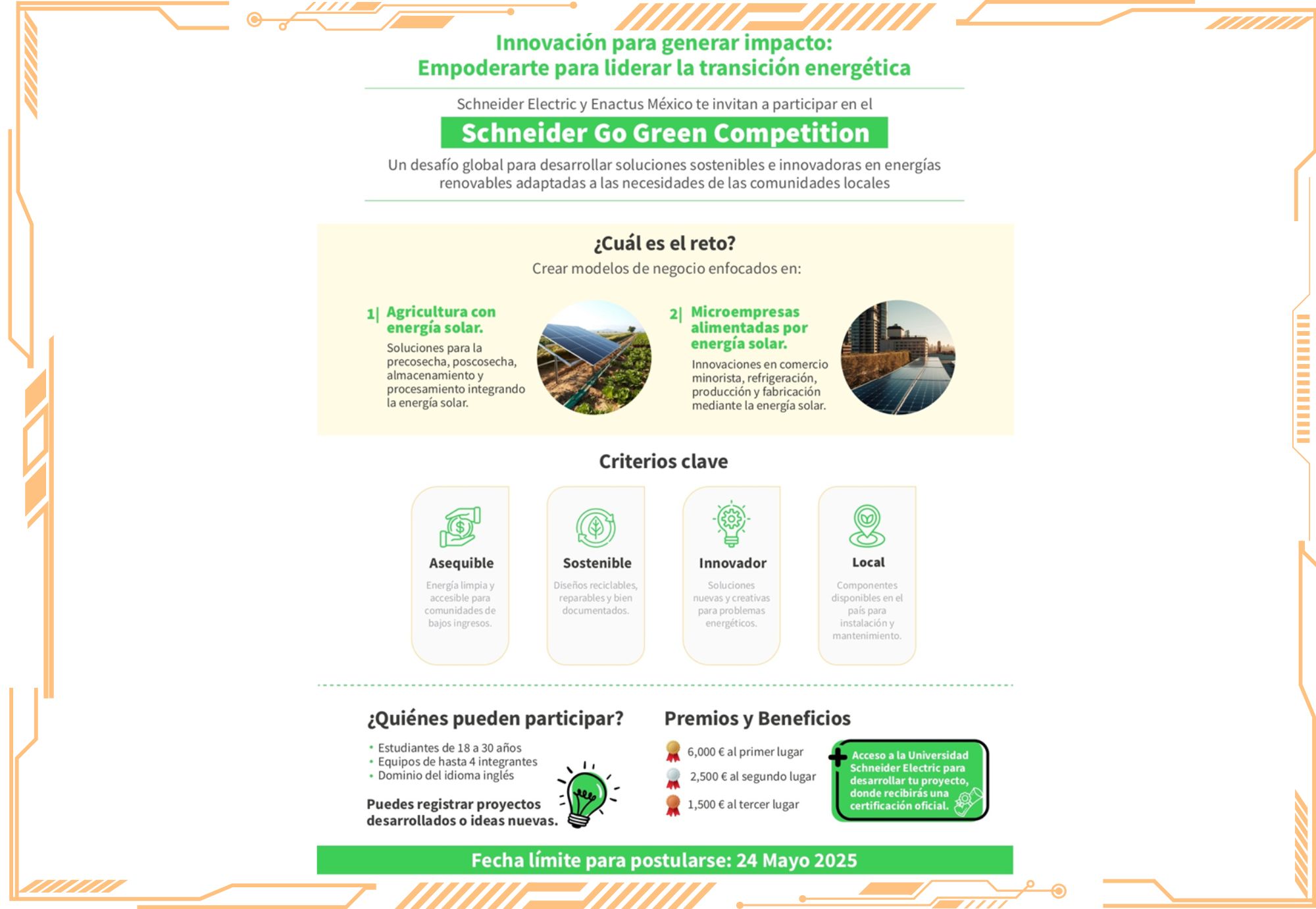 ¡Inscríbete a la Go Green Competition 2025!