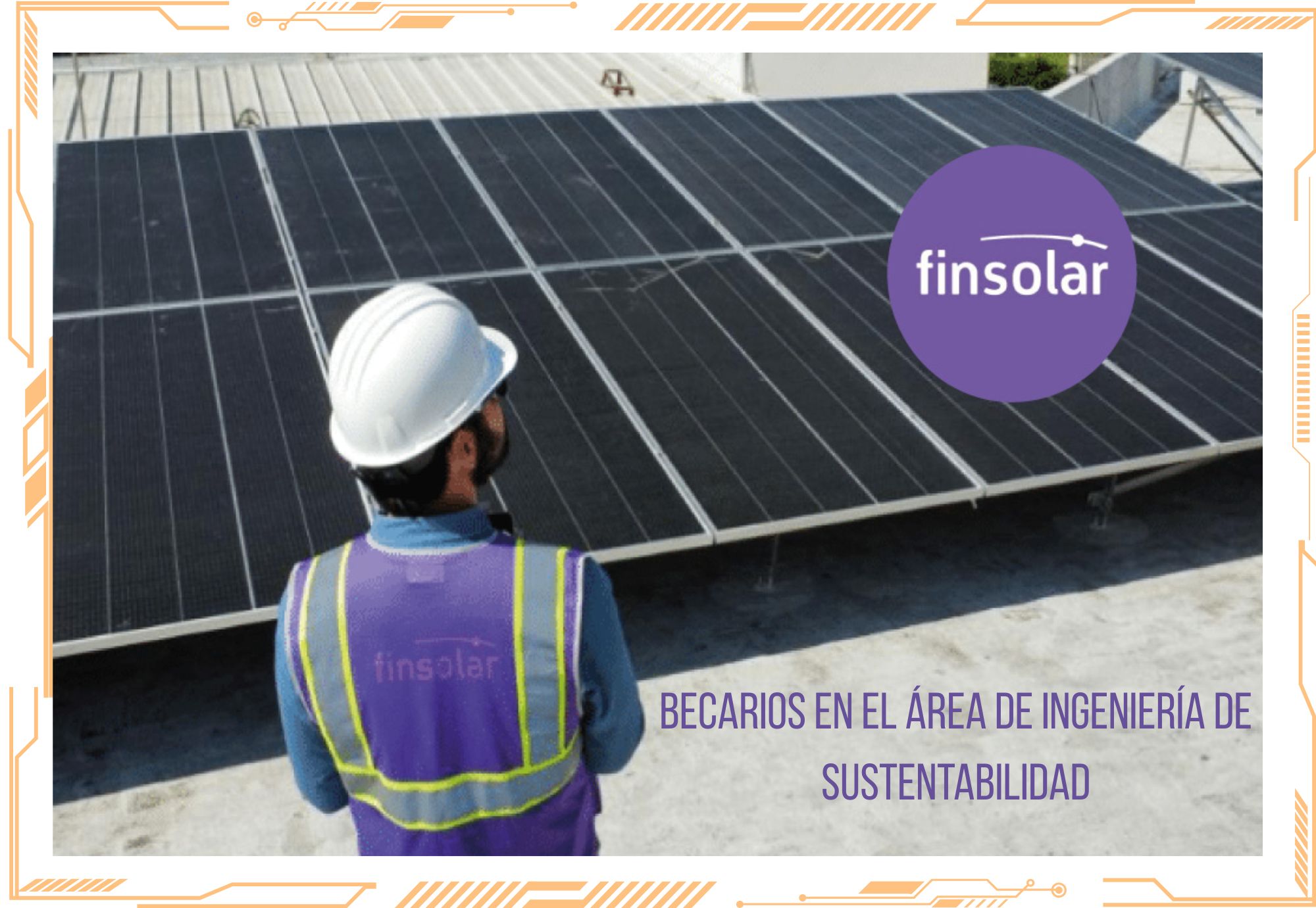 FINSOLAR | Becario en el área de Ingeniería de Sustentabilidad
