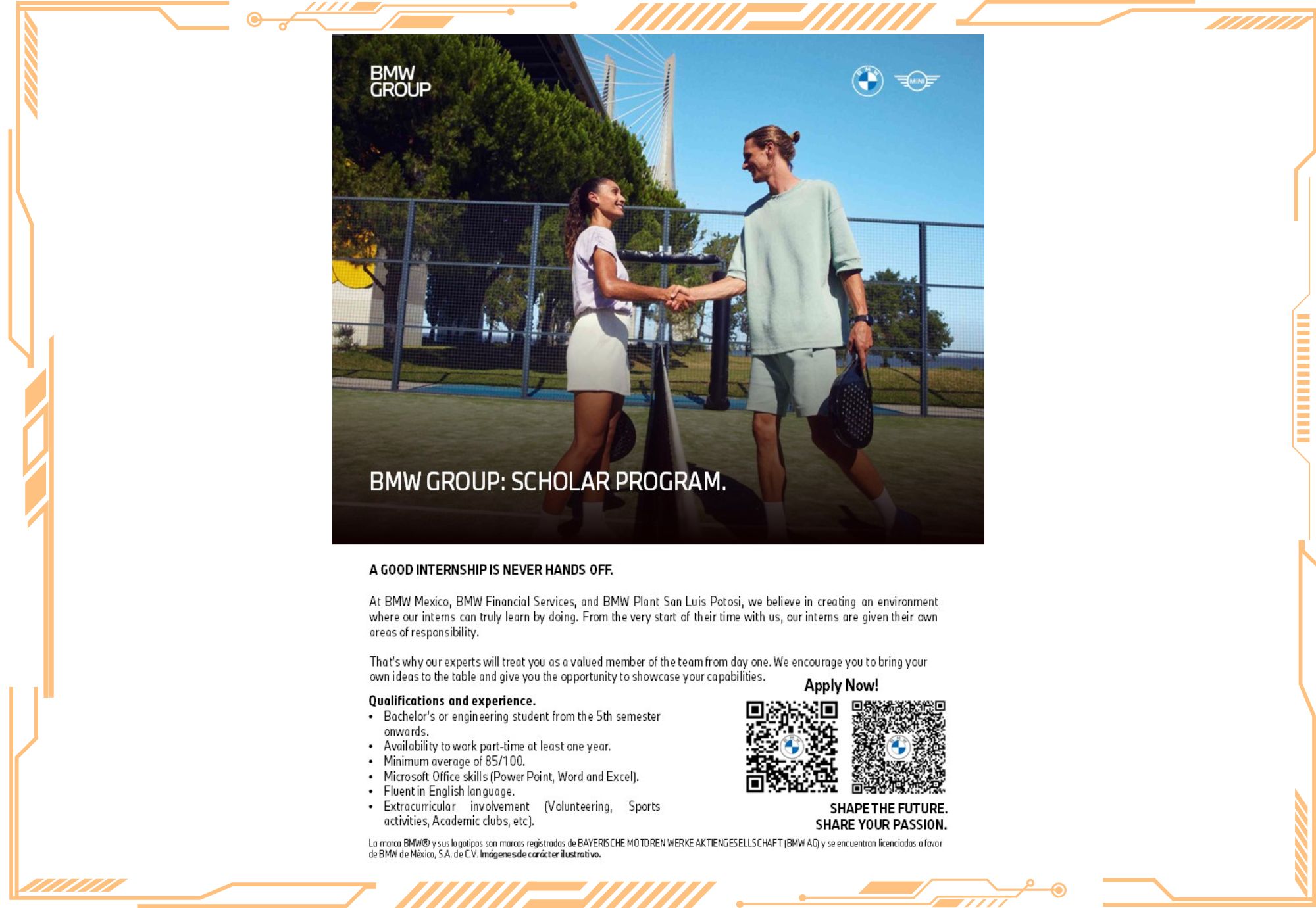 BMW GROUP | Scholar Program Second Semester