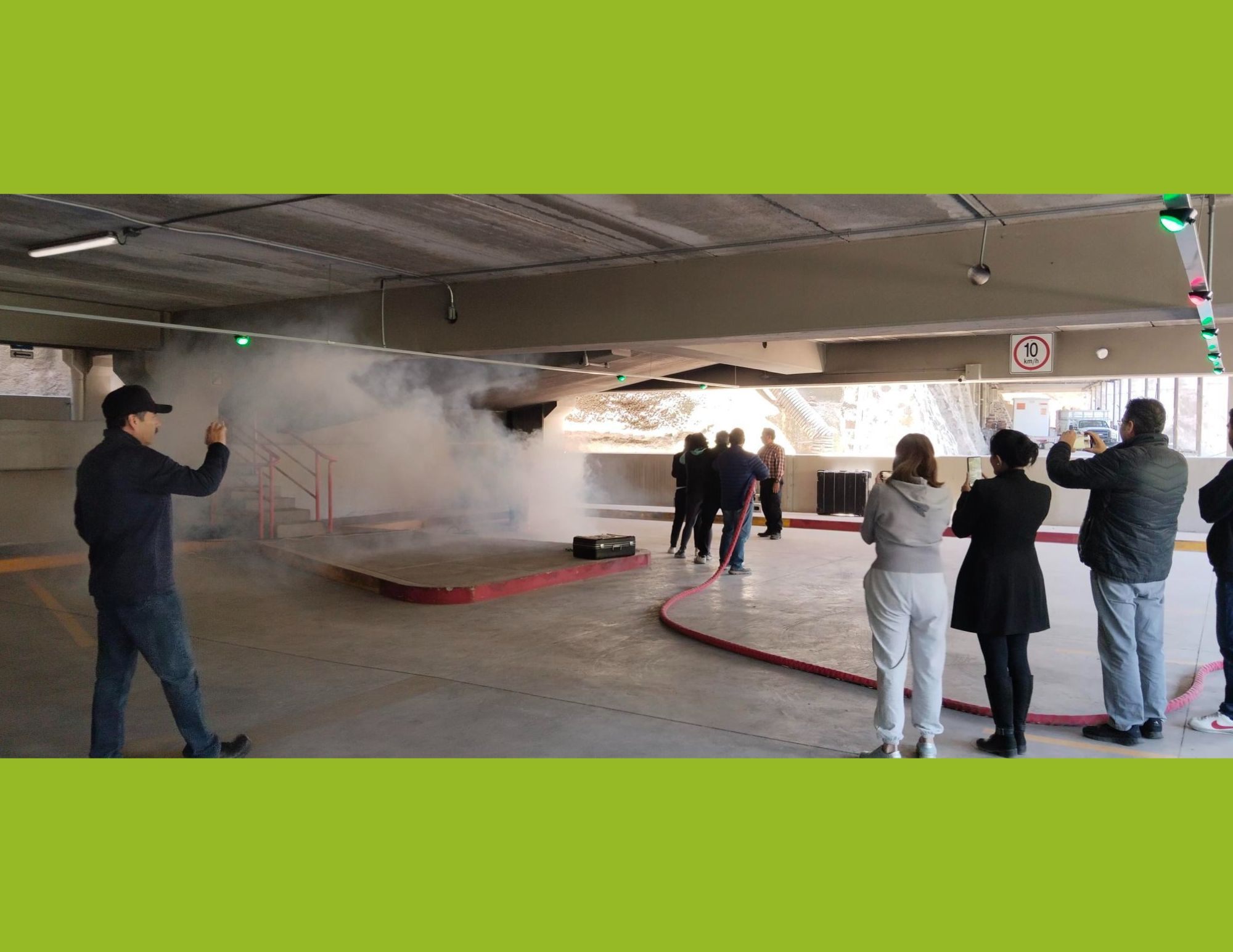 La Facultad de Ingeniería participa en taller para uso de extintores