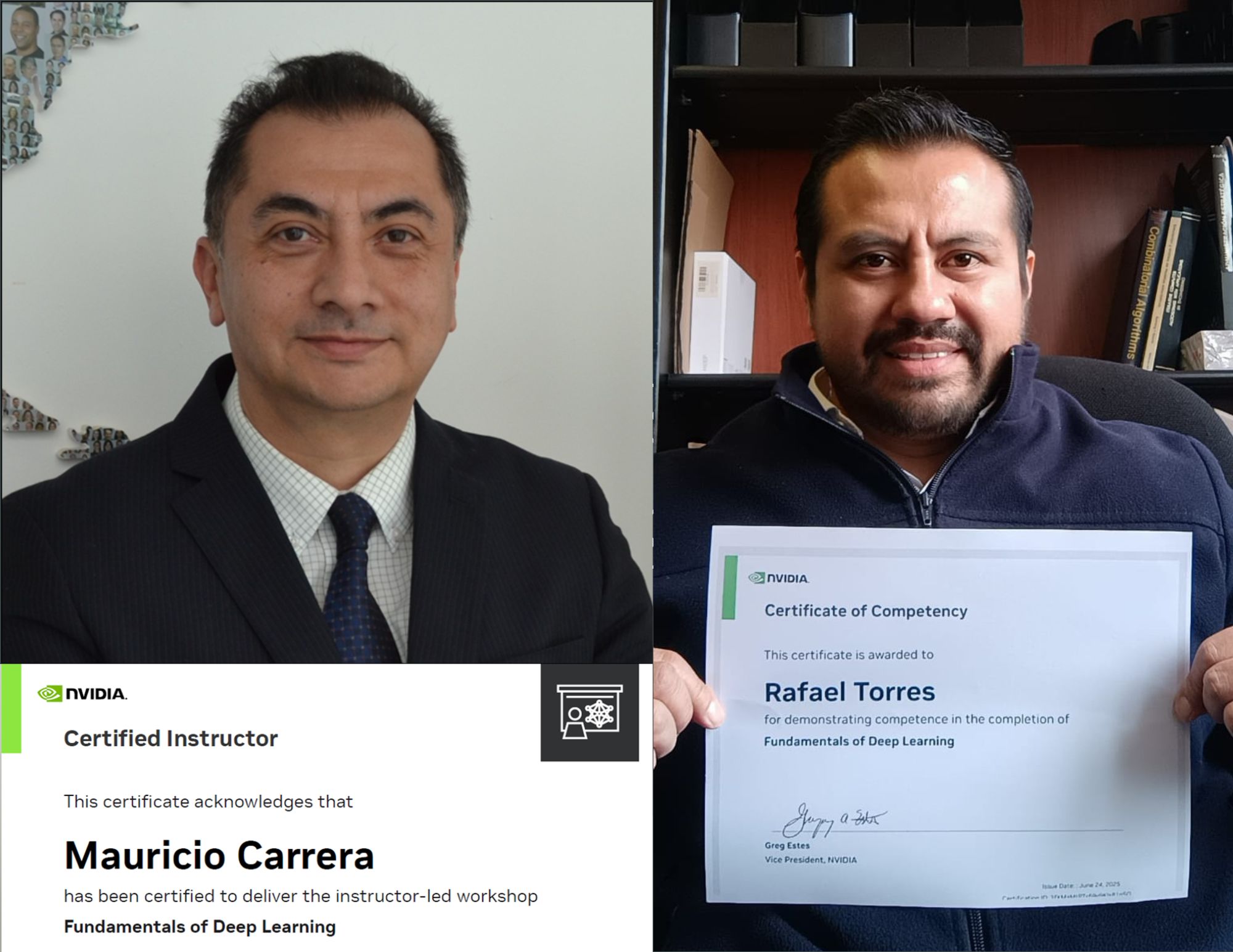 Profesores del CADIT logran certificación del Deep Learning Institute de NVIDIA