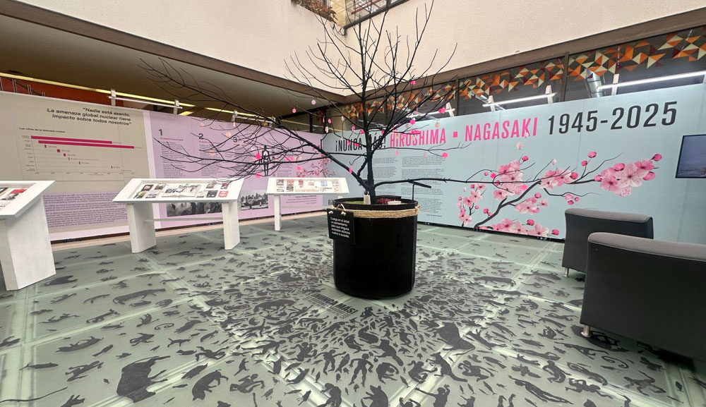 La exposición desarrollará el resto del programa en el Piso A del quinto piso del Edificio de Biblioteca