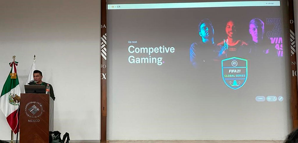 Erick Reguera arranca ciclo de conferencias de la Facultad de Diseño&nbsp;