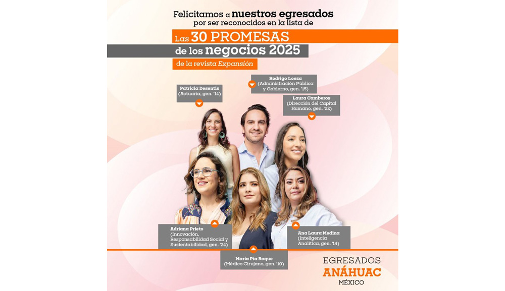 Alumna del Doctorado de la Facultad de Responsabilidad Social, entre las 30 promesas de los negocios 2025