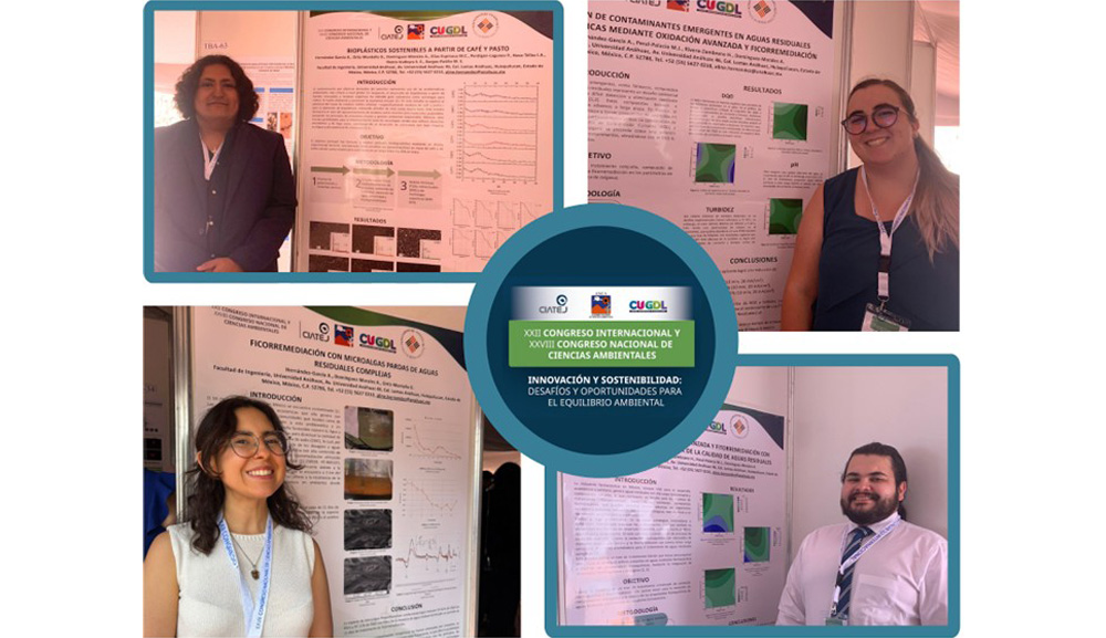 Alumnos Anáhuac destacan en Congreso de Ciencias Ambientales