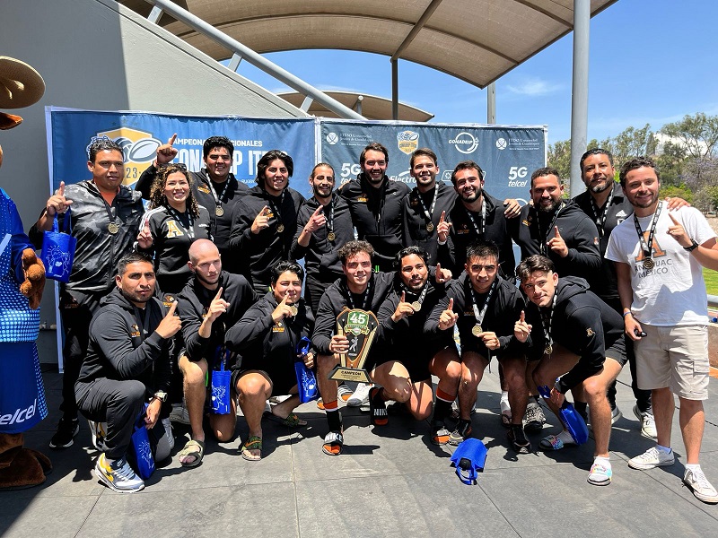Leones Anáhuac, campeones nacionales de Rugby y Porras en Conadeip