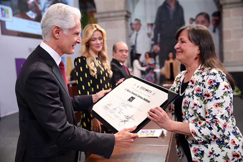 Presea Estado de México 2022 a la doctora María Dolores Correa Beltrán&nbsp;