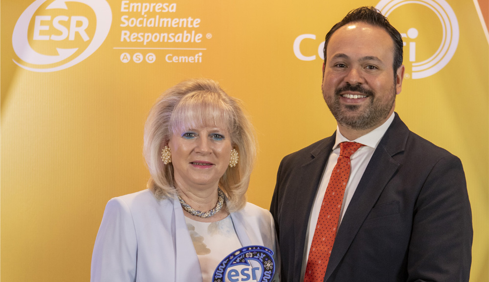 La Universidad Anáhuac México ha sido nuevamente reconocida por su compromiso con la responsabilidad social empresarial al recibir por decimotercer año consecutivo el Distintivo ESR