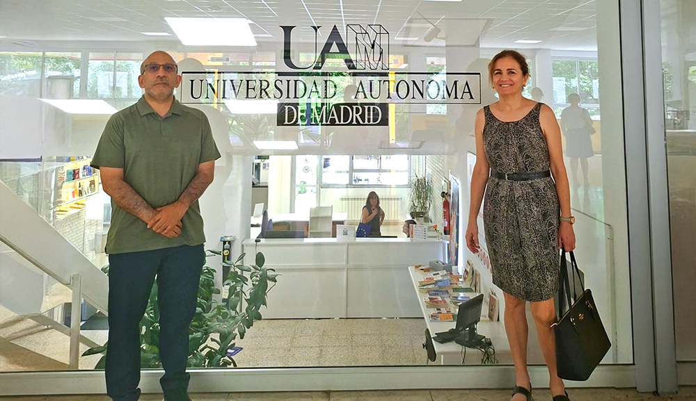 Eliud Silva realiza estancia de investigación en la Universidad Autónoma de Madrid