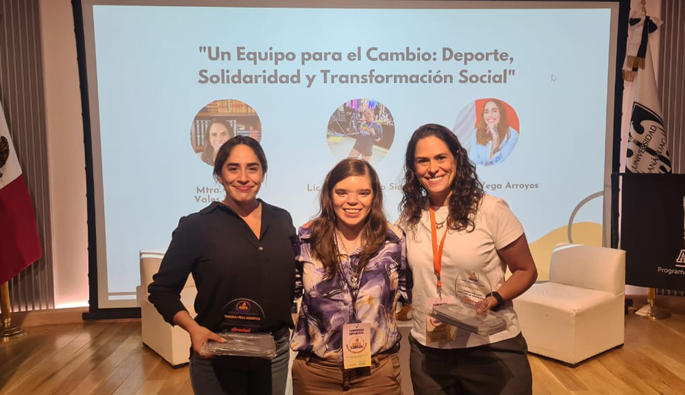 Sofía Arevalo, egresada de Dirección del Deporte organiza congreso internacional avalado por el COI