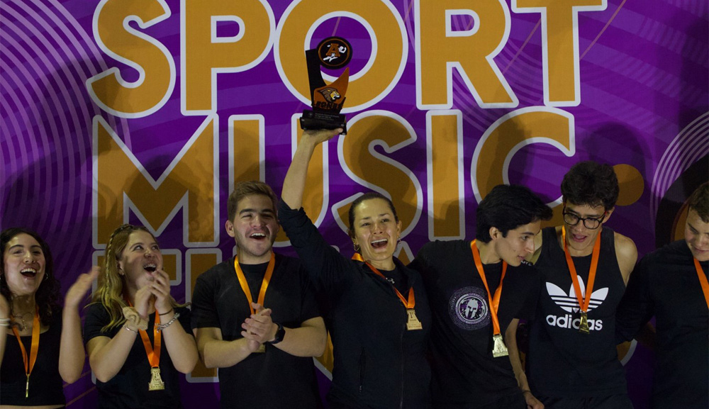 Alumnos integran el deporte y las artes durante el Sport Music Finals