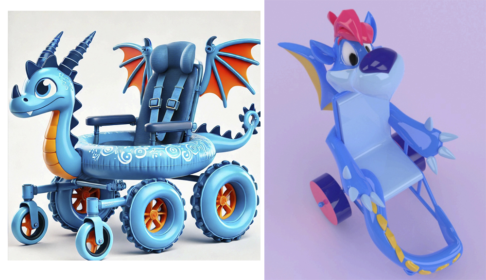 Alumnos de Diseño Industrial crean sillas de ruedas acuáticas para niños en situación vulnerable