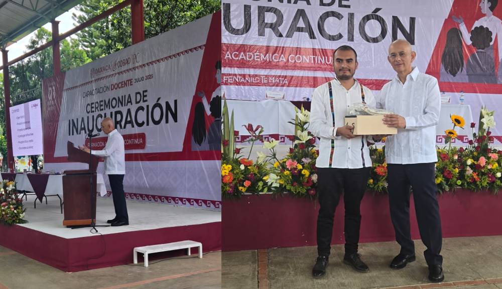 Luis Medina Velázquez dicta Conferencia Magistral en el COBAO