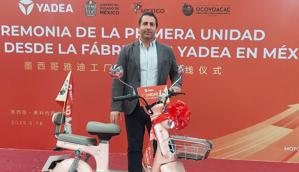 La Anáhuac México, presente en el lanzamiento del primer vehículo eléctrico producido en México por Yadea