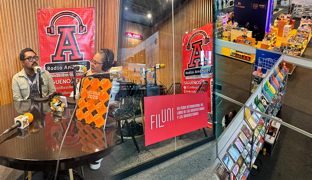 Radio Anáhuac transmite en vivo desde FILUNI 2025 