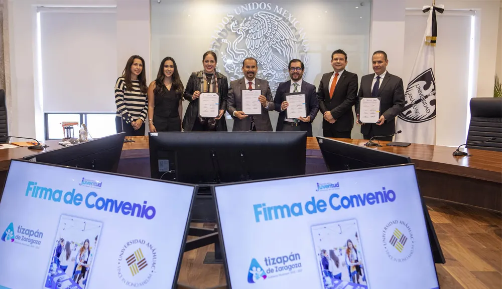 Firman convenio Universidad Anáhuac y Atizapán de Zaragoza
