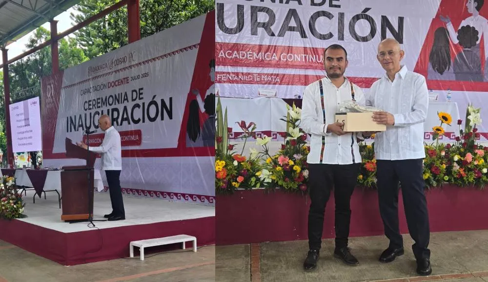 Luis Medina Velázquez dicta Conferencia Magistral en el COBAO